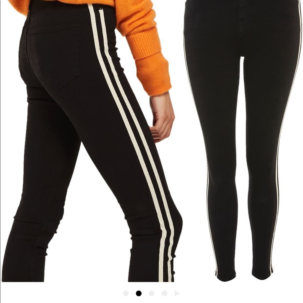 Topshop Jamie Side Stripe Jean